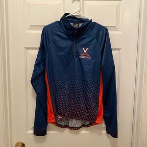 Virginia Cavaliers Women's Rowing Team Issued Regatta Sport Blue Pullover XL